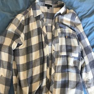 NEW never worn plaid button up